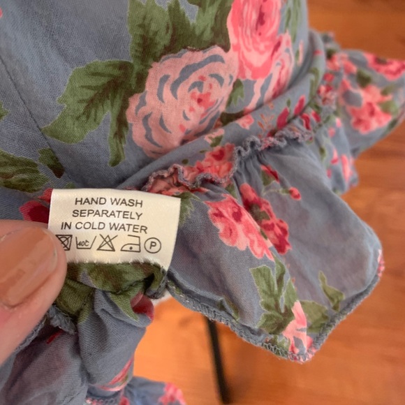 International designer Gabrielle Parker, juniors floral tank top. Small 💘 - Picture 4 of 7